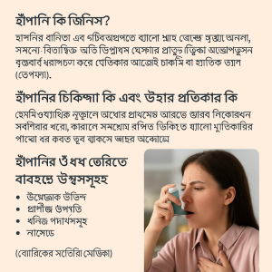 হোমিওপ্যাথিক নিয়ম অনুযায়ী হাঁপানি